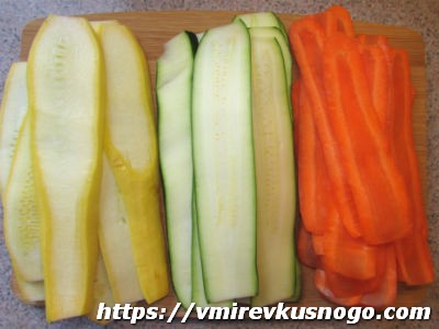 Начинка для Радужного пирога тарт с овошами
