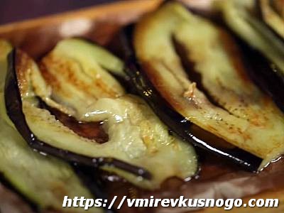 Жареные баклажаны вкусные баклажаны