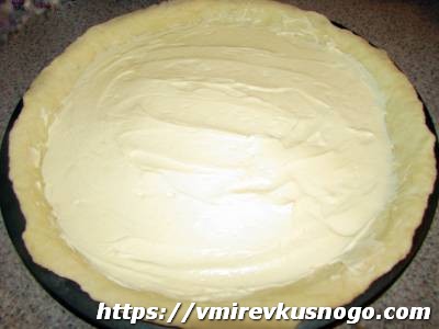 пицца с фруктами