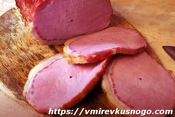 Готовим ветчину дома