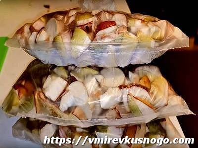 заготовка грибов на зиму