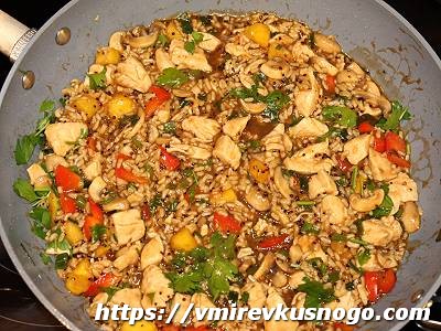 куриная грудка с ананасами