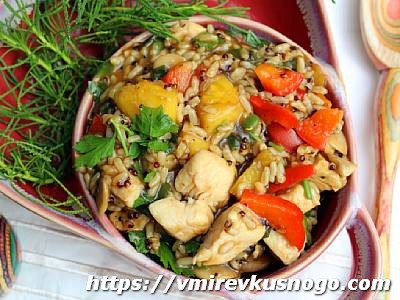 куриная грудка с ананасами рецепт