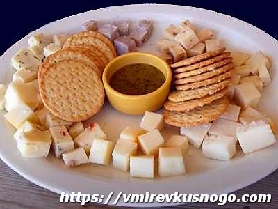 сырная тарелка оформление