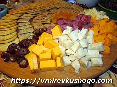 сырная тарелка оформление